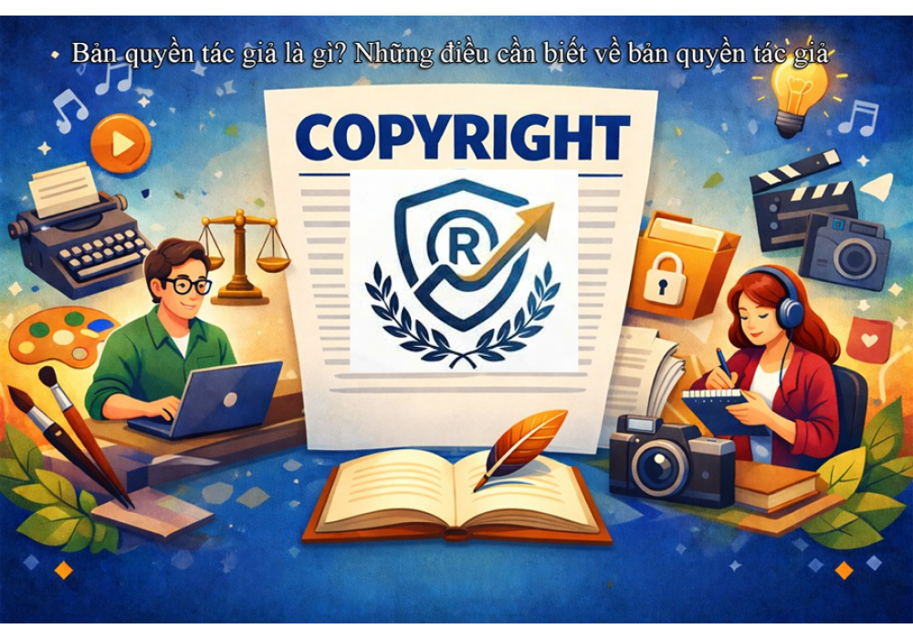 Bản quyền tác giả là gì? Những điều cần biết về bản quyền tác giả