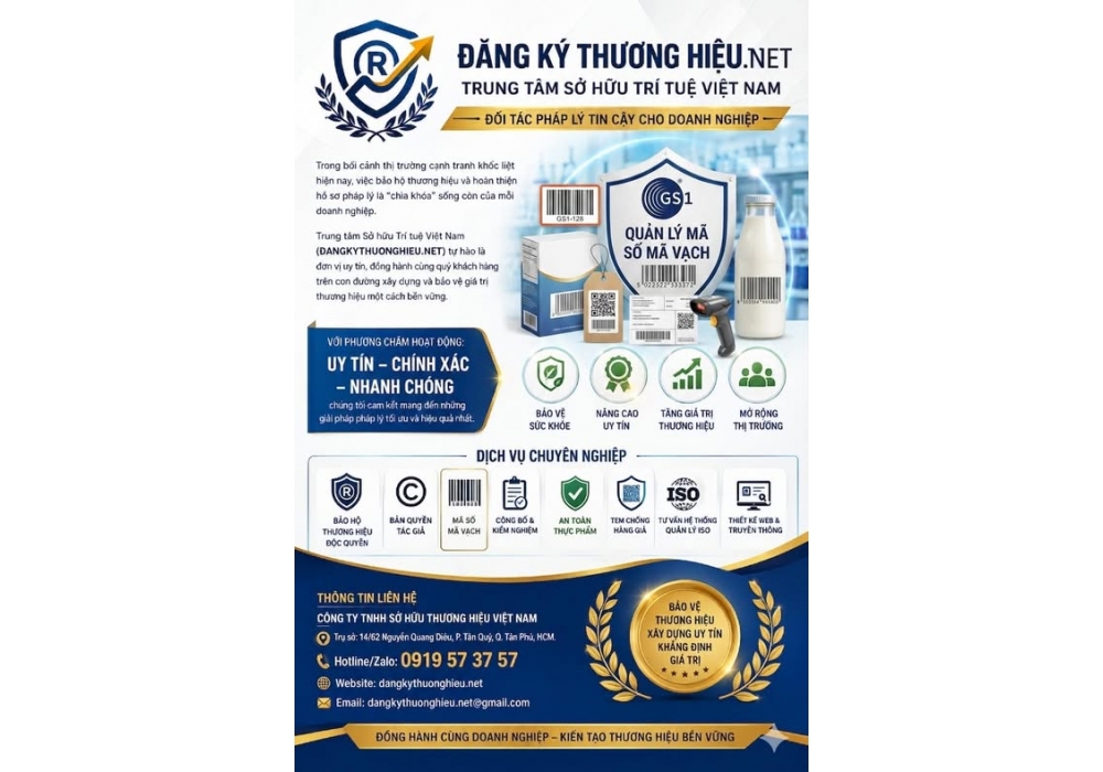 Mã số mã vạch (gs1): chìa khóa vàng cho doanh nghiệp trong kỷ nguyên số